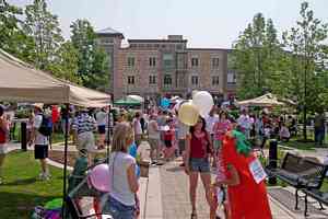 people in the square