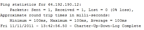 charter cable connection test utility