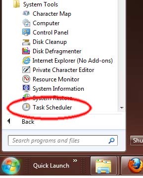 set up task scheduler to run your batch file