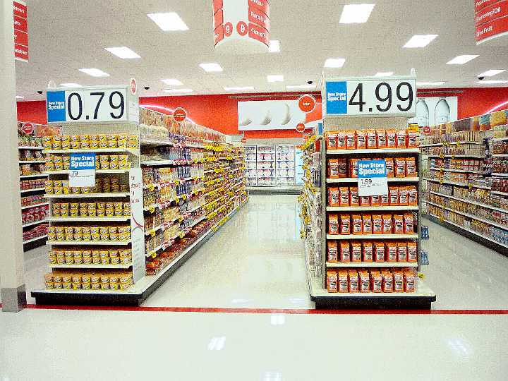 groceries at target in sun prairie